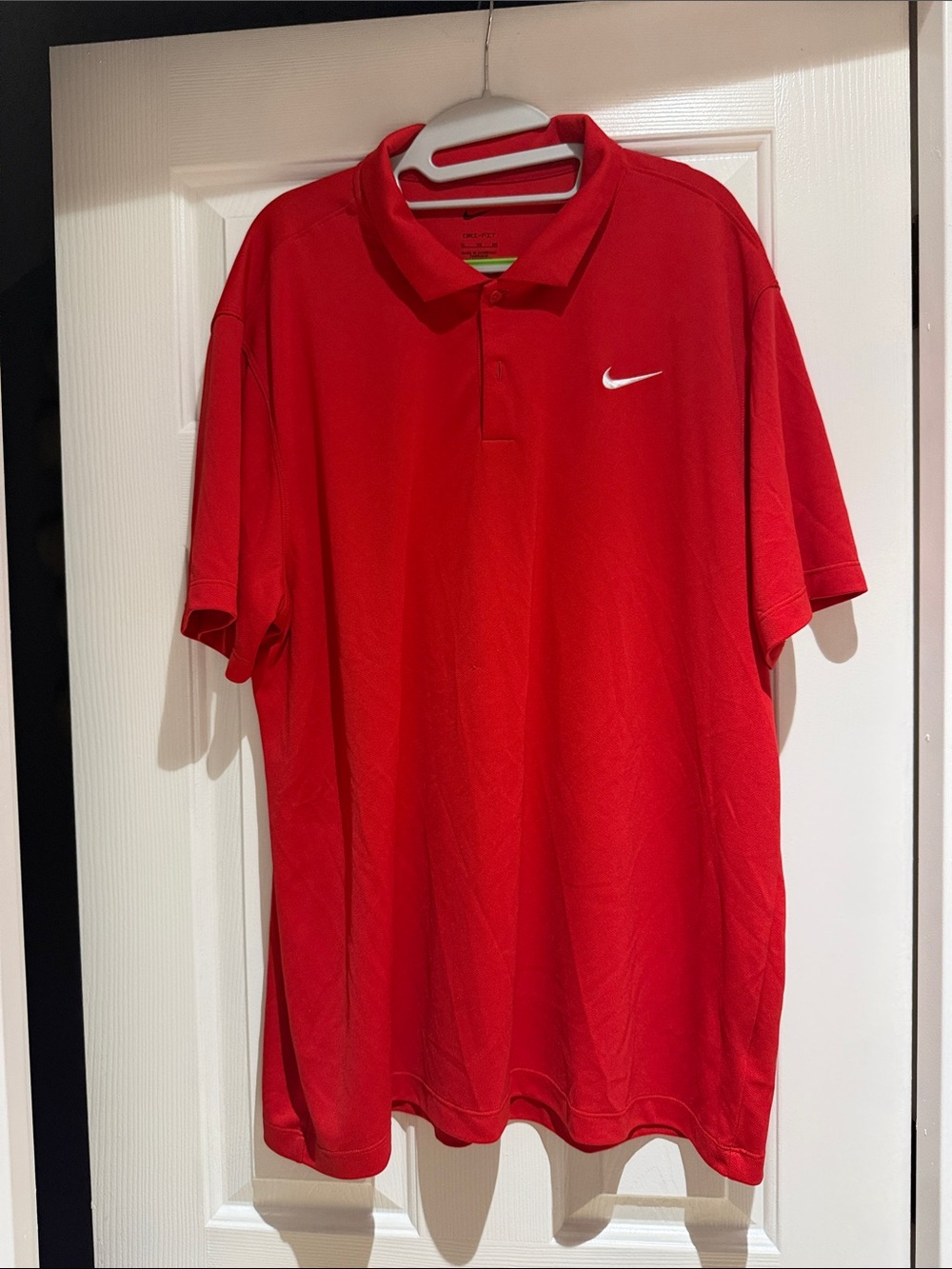 Nike Men’s Red Dri-FIT Polo Shirt